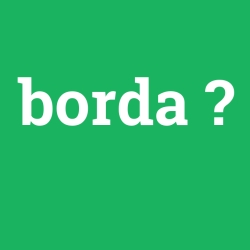 borda