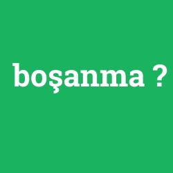 boşanma