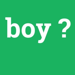 boy