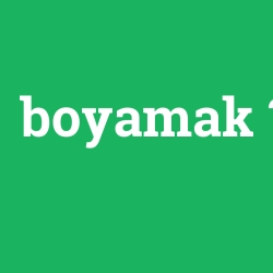 boyamak