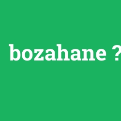 bozahane