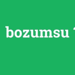 bozumsu foto galeri