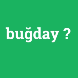 buğday