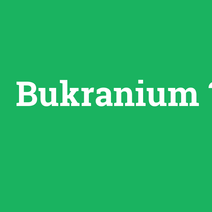 Bukranium, Bukranium nedir ,Bukranium ne demek