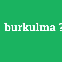 burkulma