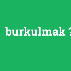 burkulmak