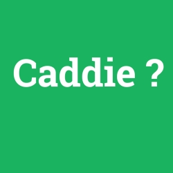 Caddie foto galeri