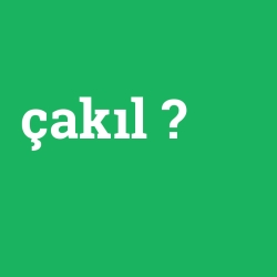 çakıl