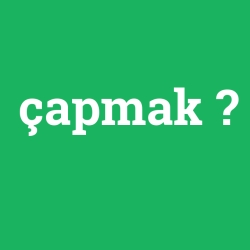 çapmak foto galeri