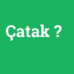 Çatak foto galeri