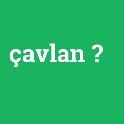 çavlan