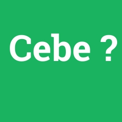 Cebe