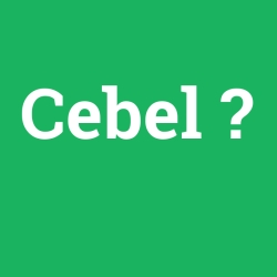 Cebel