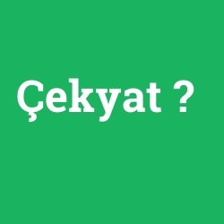 Çekyat