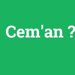 Cem'an