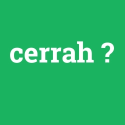 cerrah