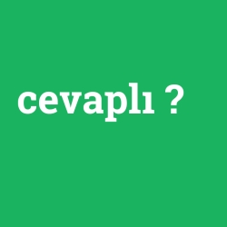 cevaplı foto galeri