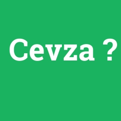 Cevza