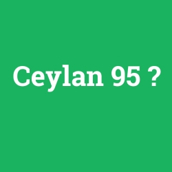 Ceylan 95