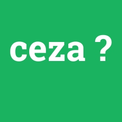 ceza
