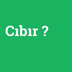 Cıbır