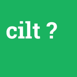 cilt