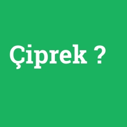 Çiprek