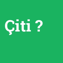 Çiti