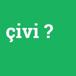 çivi