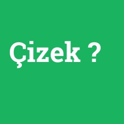 Çizek