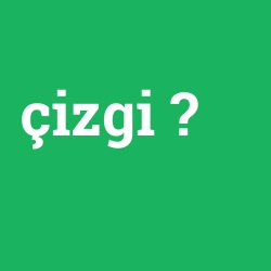 çizgi
