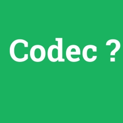 Codec