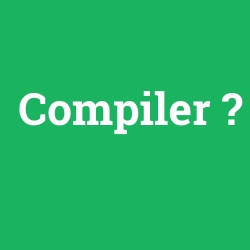 Compiler