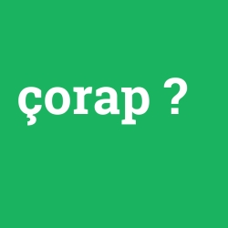 çorap