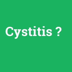 Cystitis foto galeri