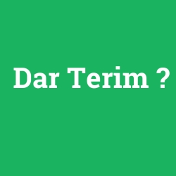 Dar Terim