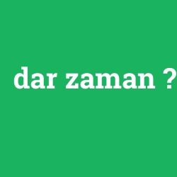 dar zaman