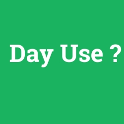 Day Use foto galeri