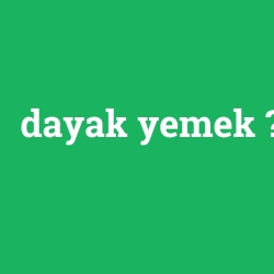 dayak yemek foto galeri