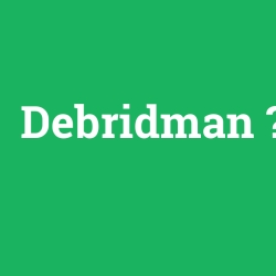 Debridman foto galeri