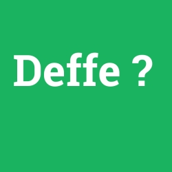 Deffe foto galeri