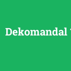 Dekomandal