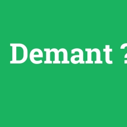 Demant foto galeri