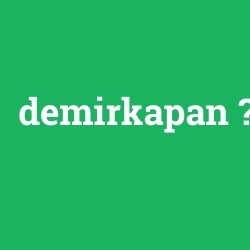 demirkapan