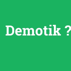 Demotik