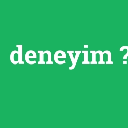 deneyim