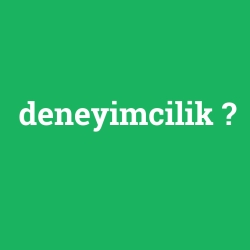deneyimcilik foto galeri