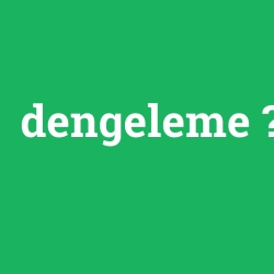 dengeleme