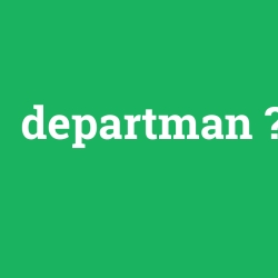 departman