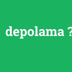 depolama
